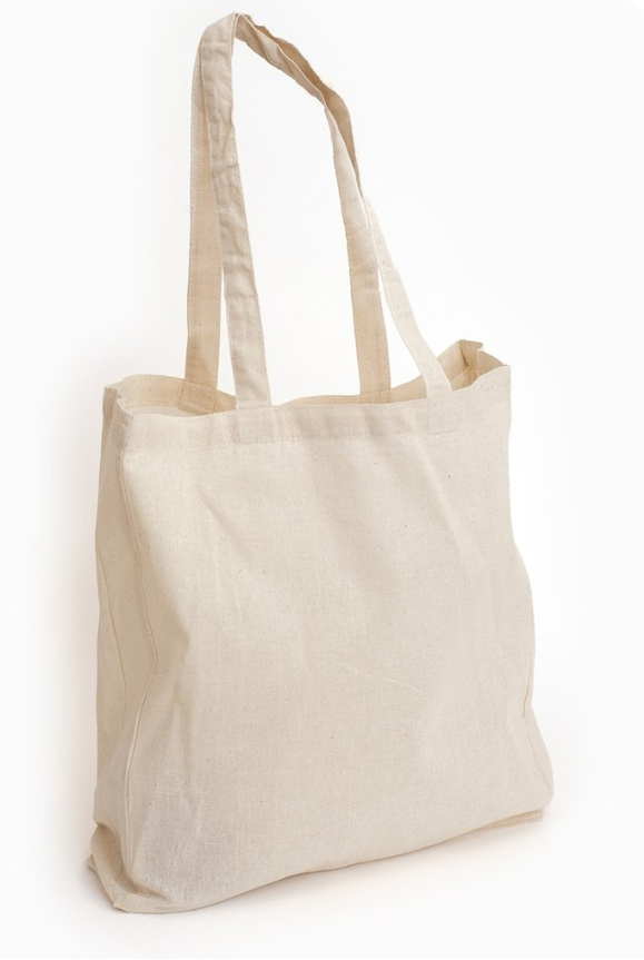 Cotton Canvas Tote Bag